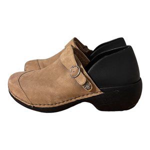 Womens Rocky 4eur Sole Clogs & Soles 6 - 6.5 Suede‎ Tan Black Healthcare EU37